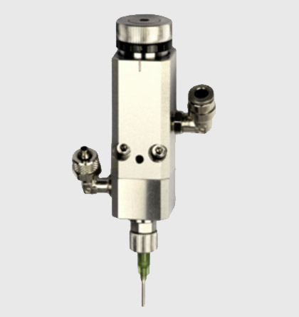 /></div><div>JST-320是一款適合低粘度膠水，用于大流量應(yīng)用的撞針點(diǎn)膠閥。以氣動原理操作，膠量可通過旋鈕調(diào)節(jié)。</div><div   id=
